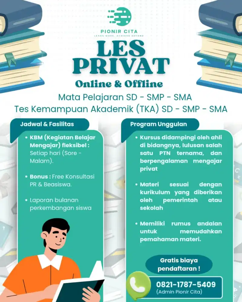 Penerimaan Les Privat