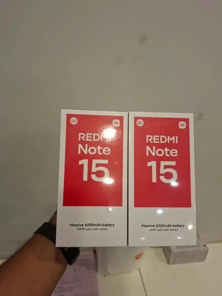 Redmi Note 15 8/128GB | Kredit Mudah

Cukup KTP | Free TWS