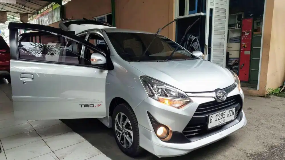 DP 5 JT Toyota Agya 1.2 S TRD Manual 2018 KM LOW TOP