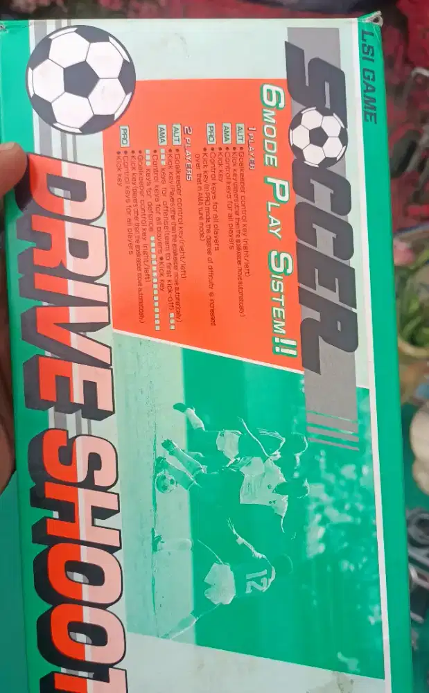 Lsi Drive Shoot Soccer Game Cib Comes In Original Box 1984 Vintage