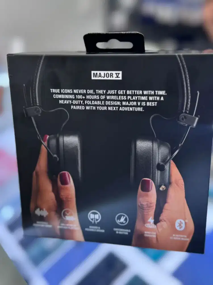 Marshal Mayor V Black New Segel