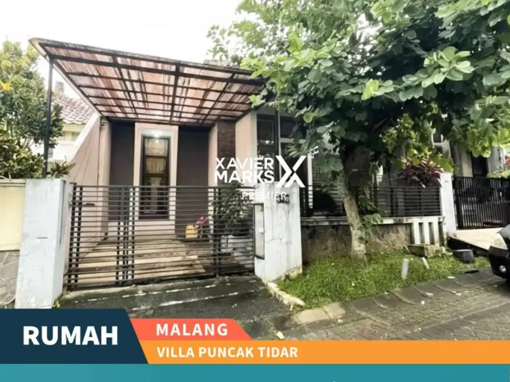 Dijual Rumah Dekat Ub 2 dan Ma Chung di Villa Puncak Tidar Malang