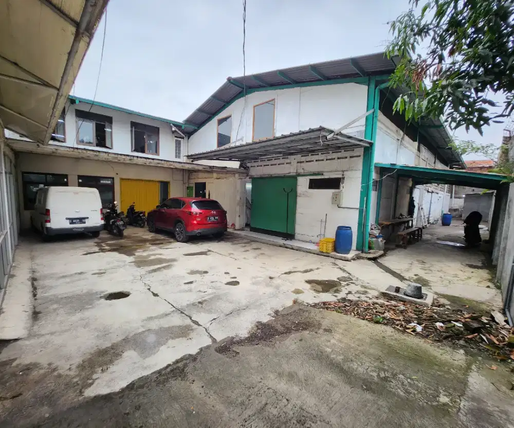 DIJUAL BANGUNAN PABRIK/GUDANG