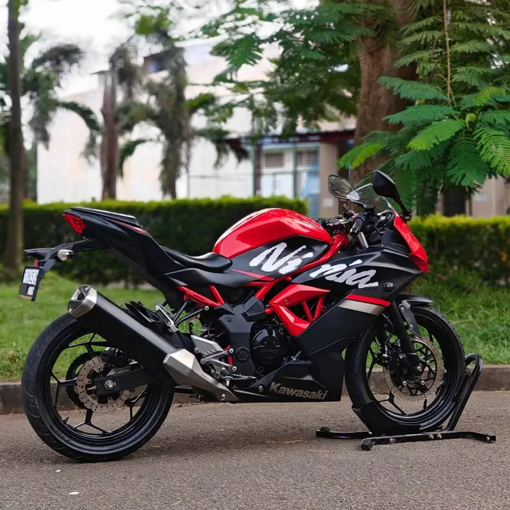 SPORT IDAMAN! KAWASAKI NINJA 250 MONO SL 2019 MERAH KM LOW SUPERB