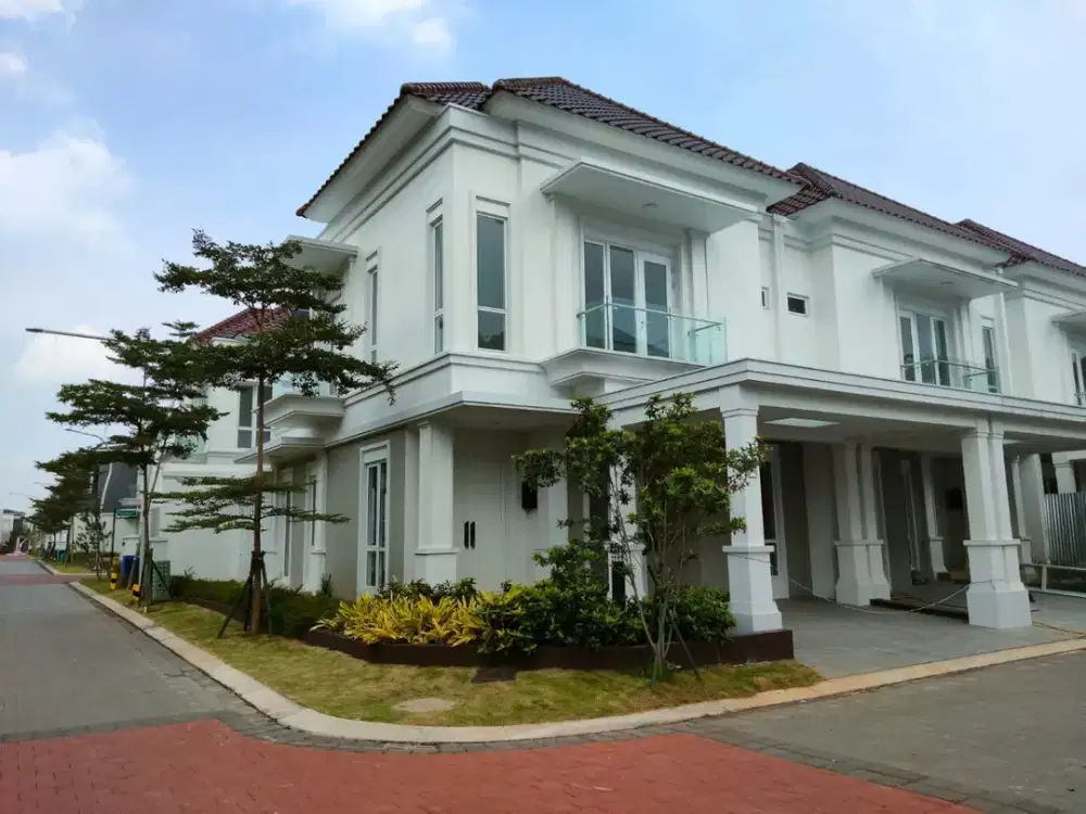 Disewa Rumah Baru Posisi Hook Dekat Sport Club Pasadena Gading Serpong