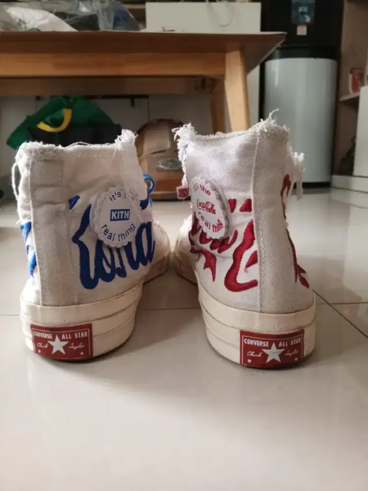 Dijual Converse Collabs Coca Cola (Ripped) Kith