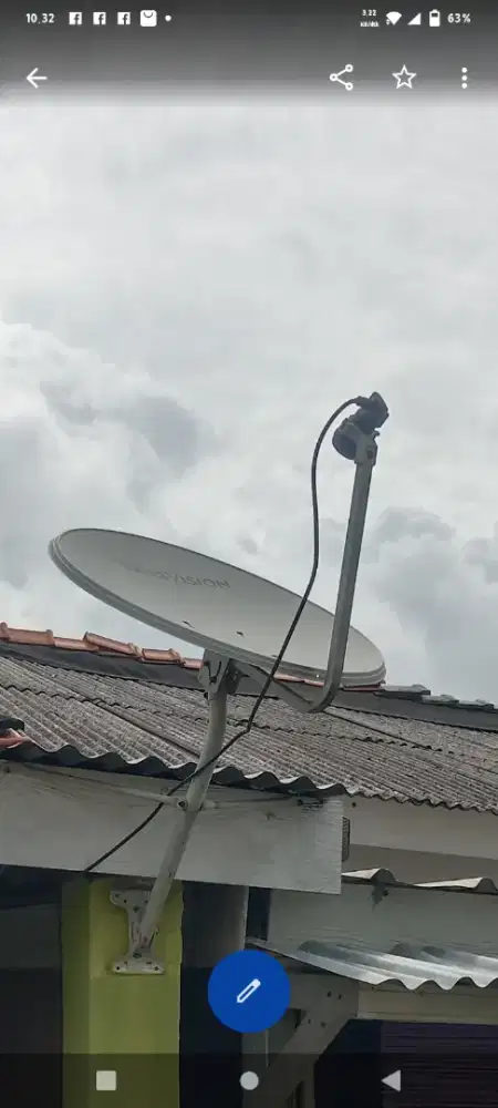 Parabola tranvsion dan setebox nya