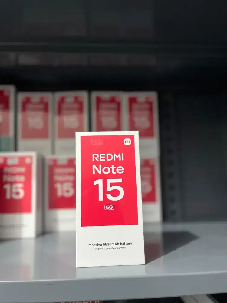 NEW REDMI NOTE 15 SERIES GARANSI RESMI XIAOMI INDONESIA!!
