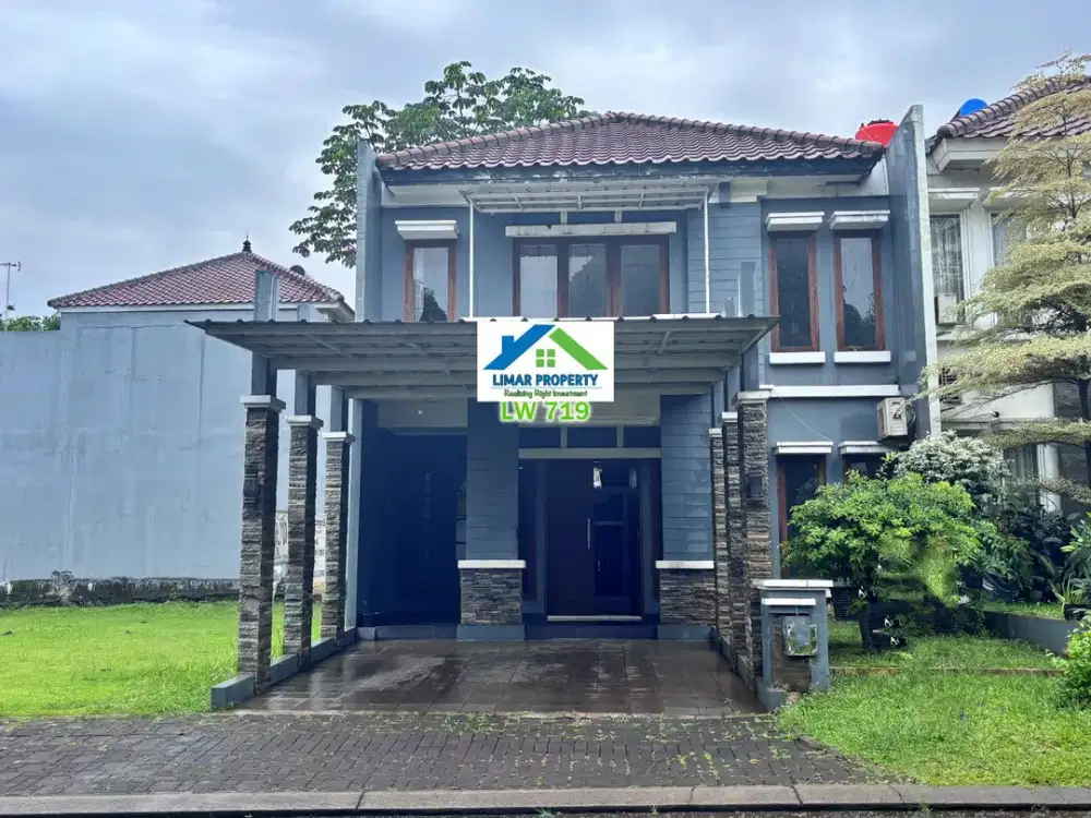 Rumah Luas Harga Bagus di Lokasi Favourite Legenda Wisata Cibubur