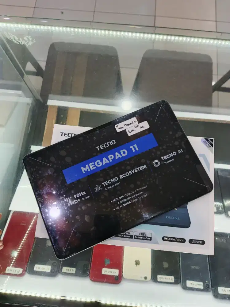tablet tecno megapad11 8/256 wifi cell