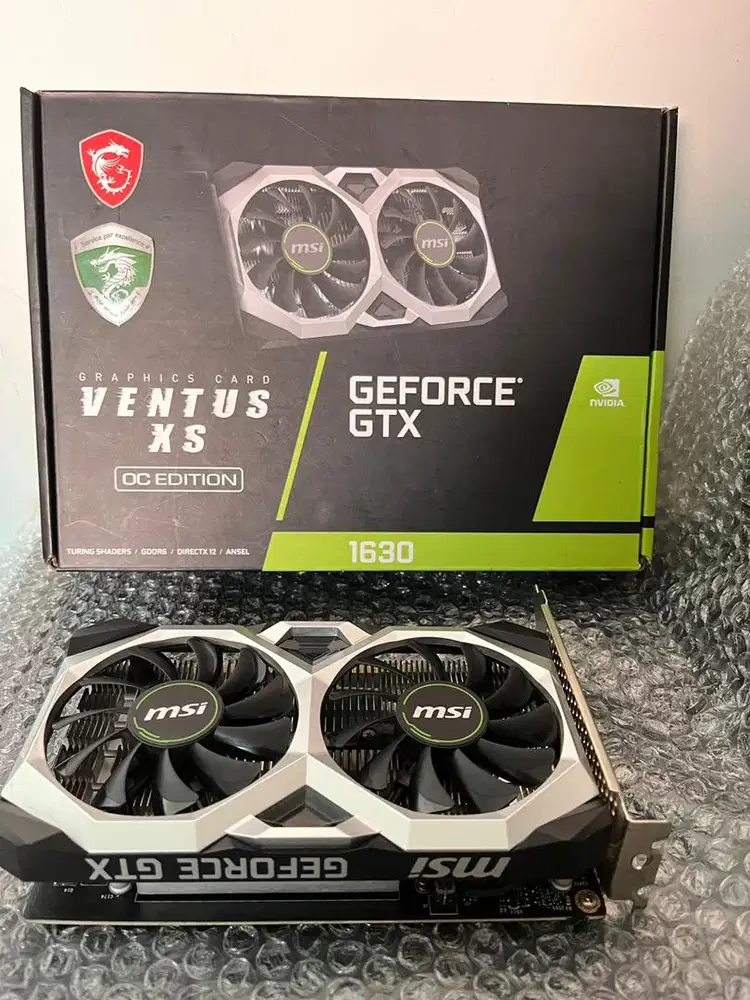VGA / GPU / KARTU GRAFIS GTX 1630 OC