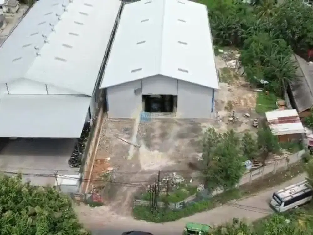 Dijual Gudang Baru 2500m2 di Raya Curug,Tangerang, Zona komersil, SHM.