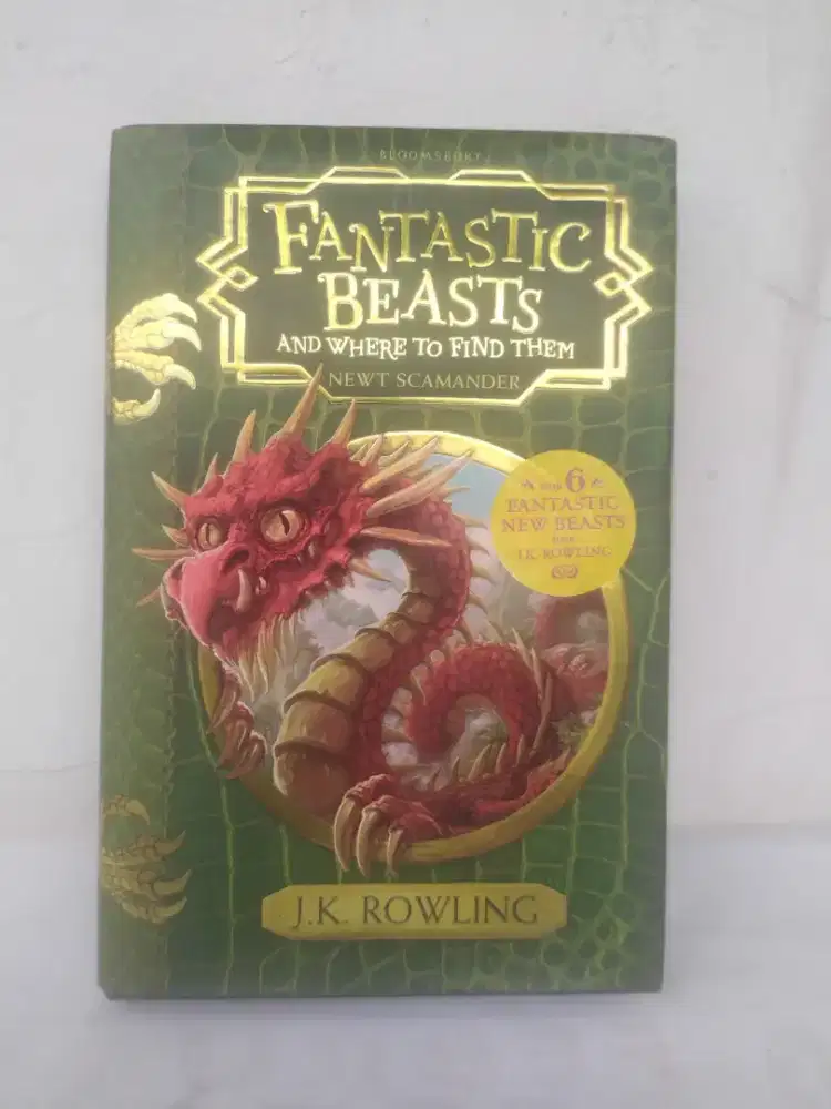 Novel J.K. Rowling FANTASTIC BEASTS And Where To Find Them