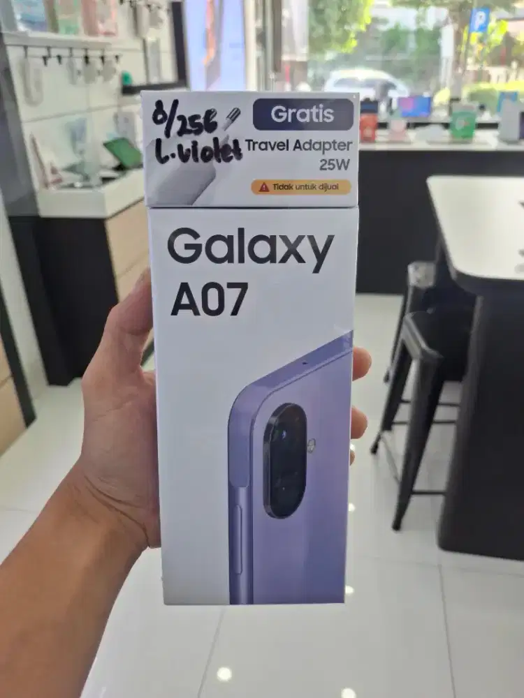 Ready Samsung Galaxy A07 8/256GB Garansi Resmi