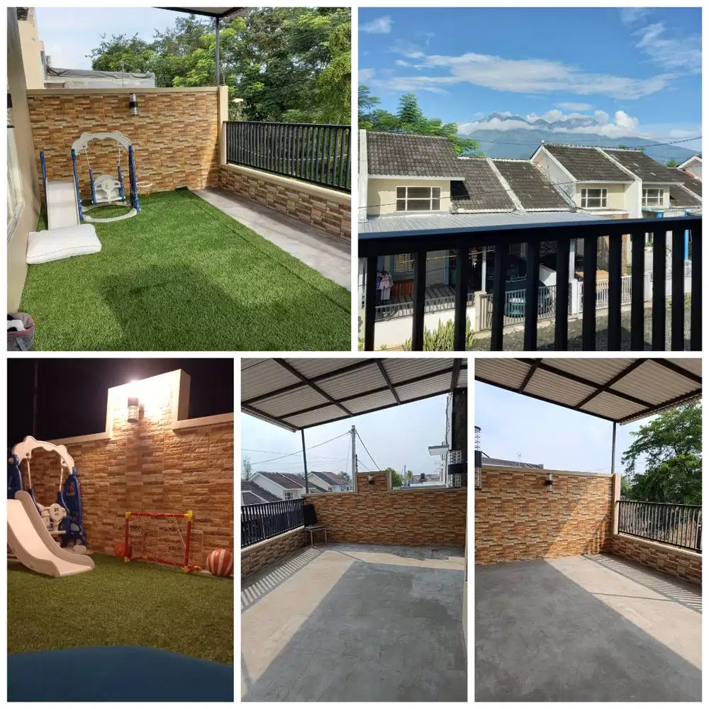 DIJUAL RUMAH 2 LANTAI SIAP HUNI — VIEW GUNUNG ARJUNA