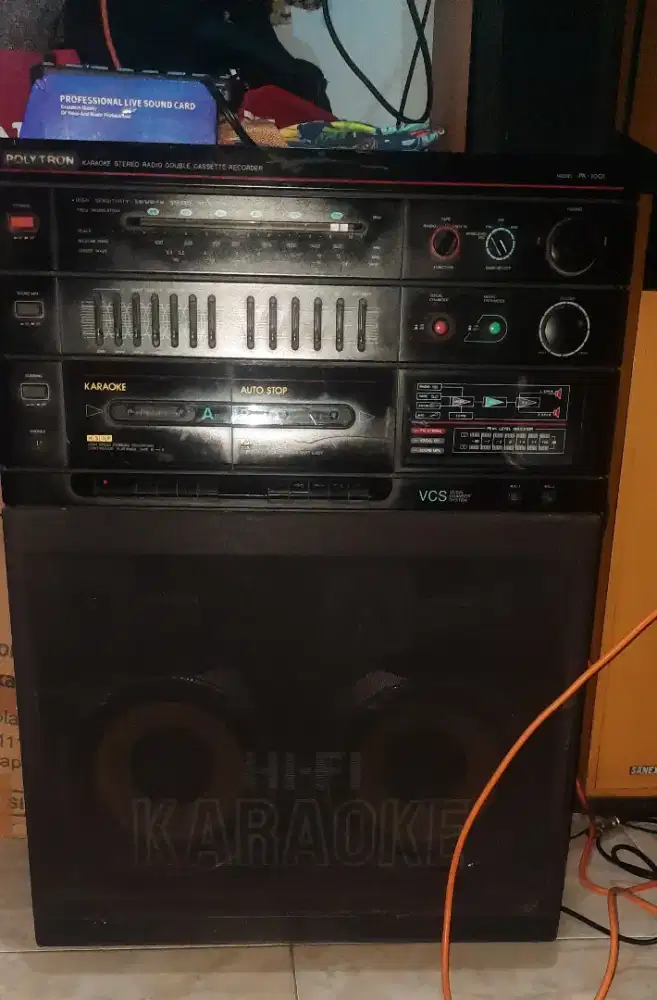Politron karaoke hifi stereo