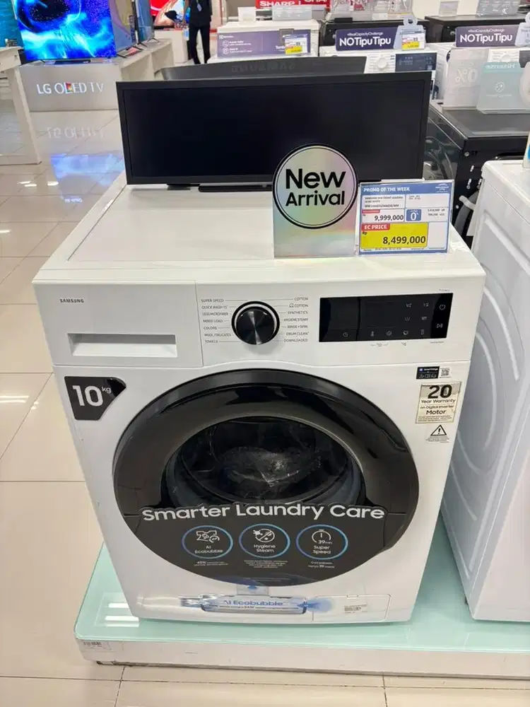 SAMSUNG WM FRONT LOADING 10kg white