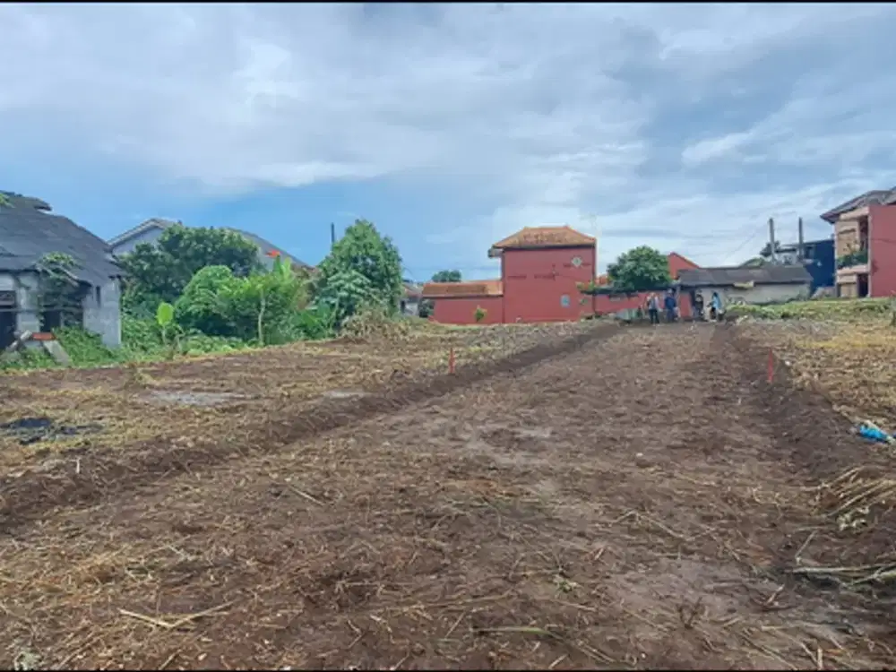 Kavling Tanah SHM, 10 Menit Terminal Laladon, Siap Bangun Hunian