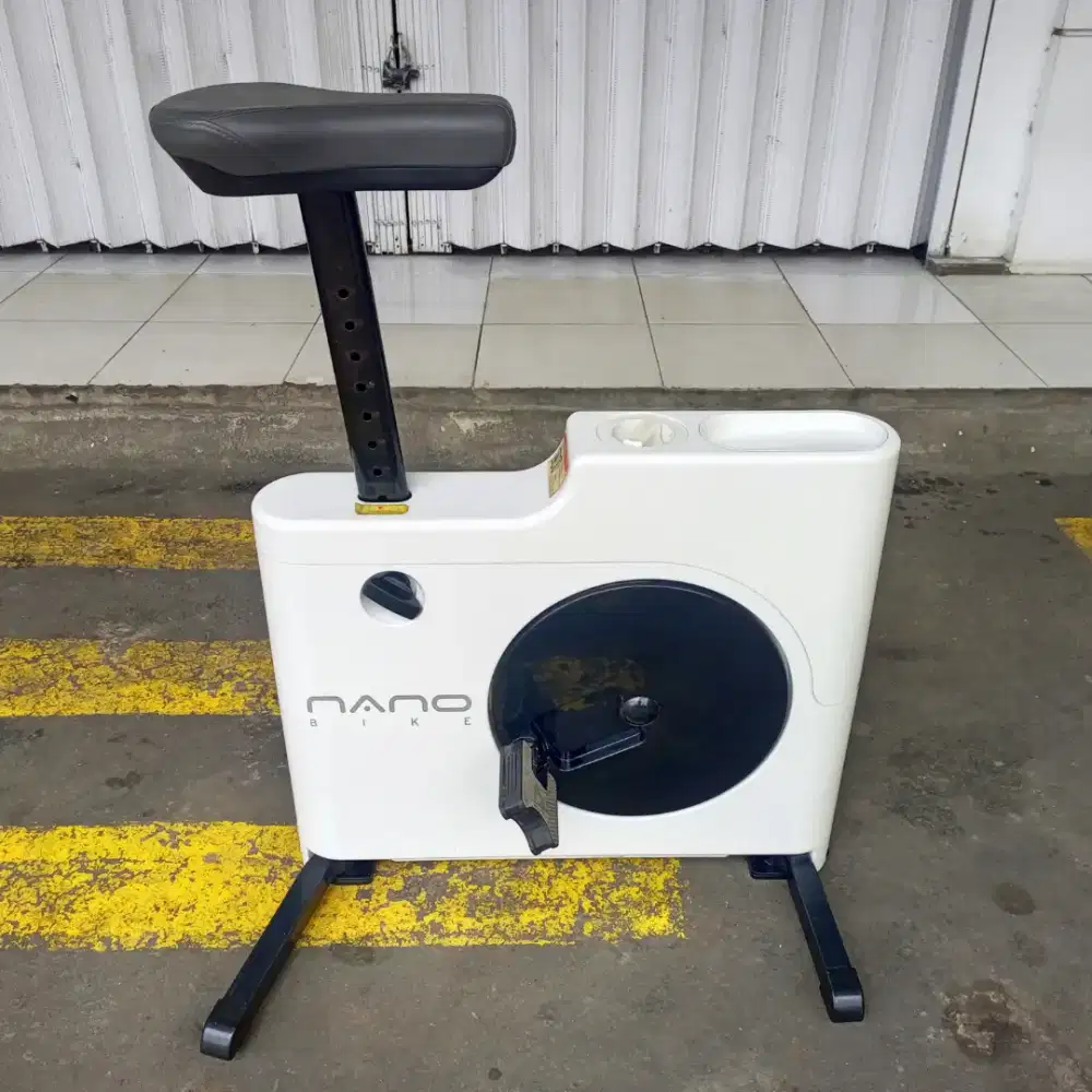 Advance Nano Bike White - Sepeda Statis Fitness Gym Olahraga di Rumah