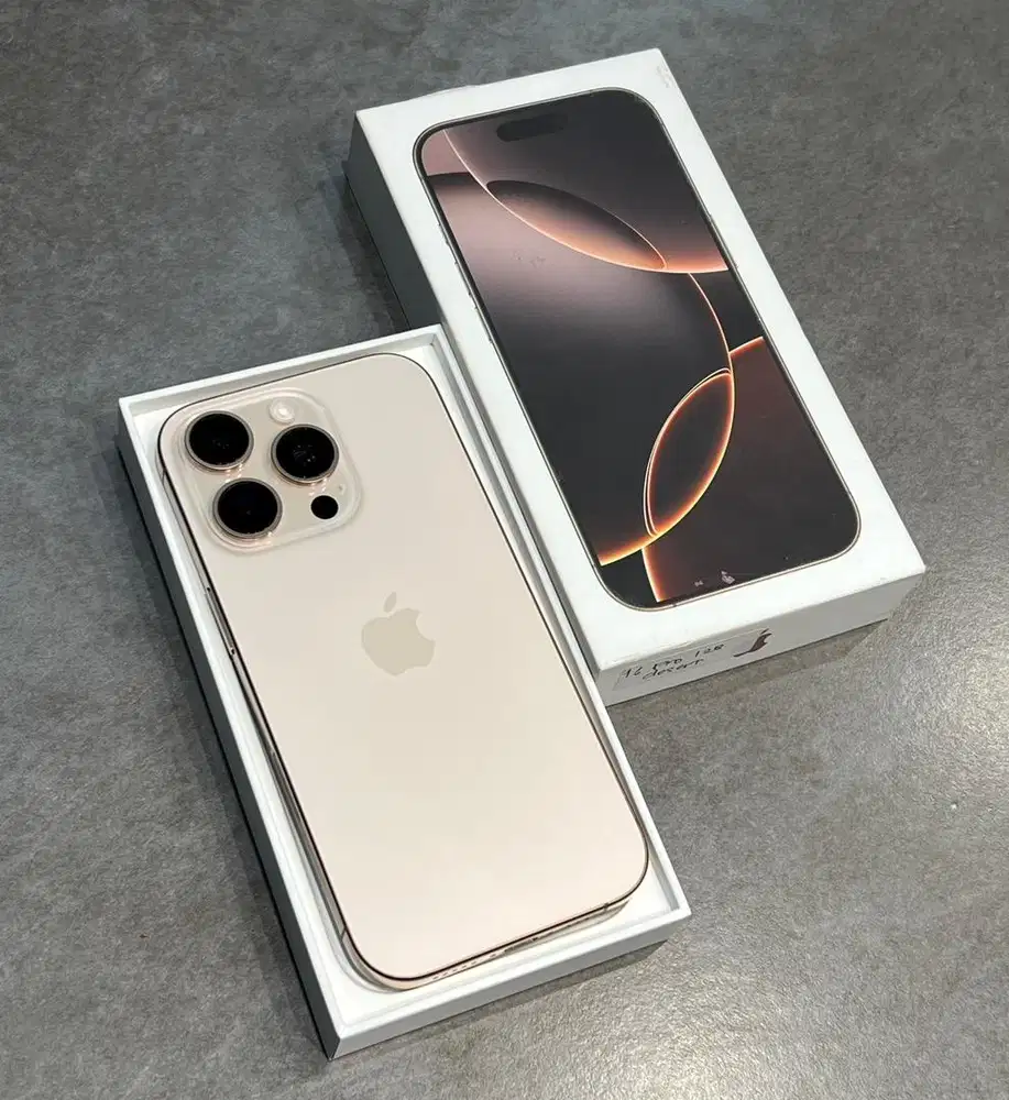iphone 16 pro 128GB ex ibox fullset