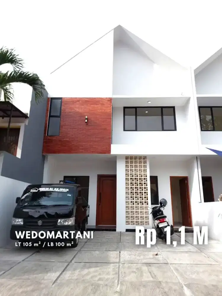 Dijual Rumah Baru Scandinavian di Wedomartani