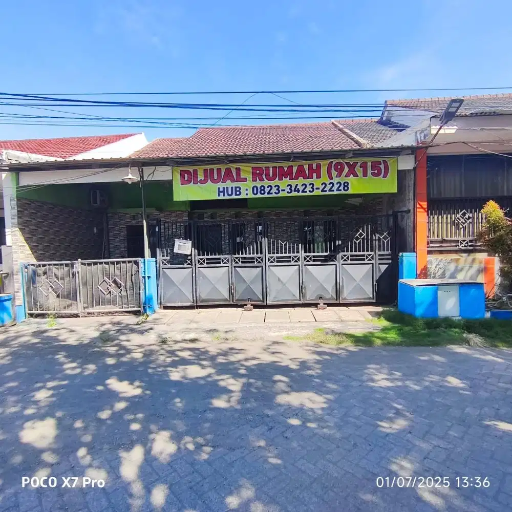 Dijual Rumah Sidoarjo Dekat Juanda Di Perum Griya Candramas Sedati