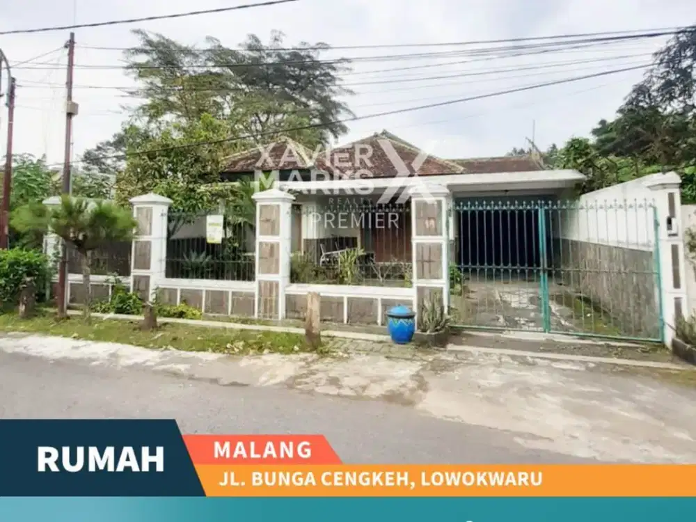 Dijual Rumah Luas di Bunga Cengkeh Lowokwaru Malang Bisa Untuk Kos
