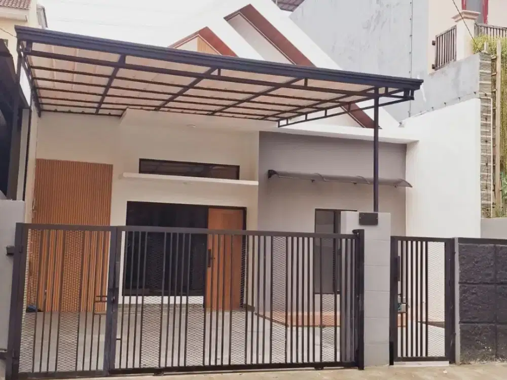 Bangunan Full Baru! Rumah Dijual di Taman Harapan Baru Siap Huni (22220 MEL)