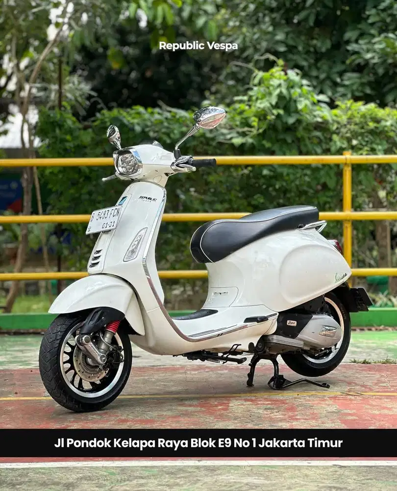 TERMURAH PIAGGIO VESPA SPRINT 150 IGET ABS LED TH 2020 WARNA WHITE