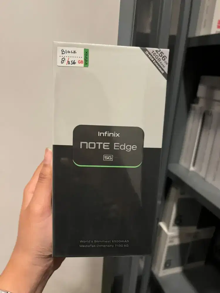 Promo INFINIX NOTE EDGE 5G+ 8/256 GB NEW SEGEL