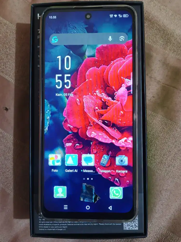 Hp INFINIX HOT 50 5G NFC. Ram 16/256Gb.