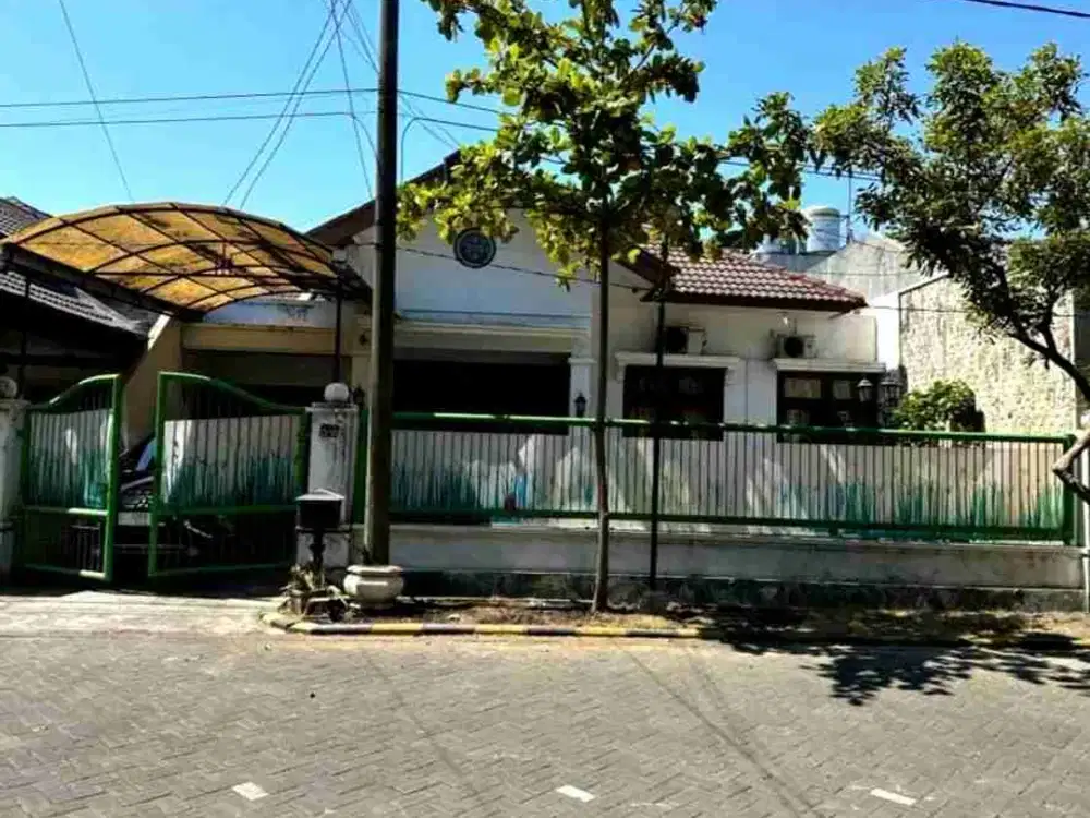 Jual Cepat Rumah Besar Cocok Kantor Dekat Kampus UPN di Rungkut Mapan Surabaya