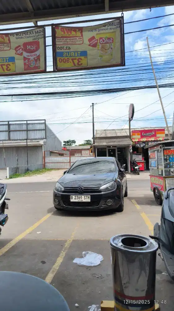 VW Golf 1.4 TSI Supercharger Turbo Triptronic AT 2013 Black