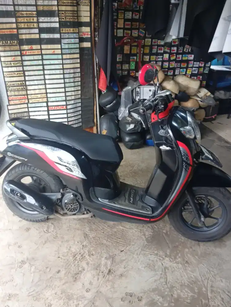 Honda Scoopy Donat 2020 fulori mulus pajak panjang mesin super alus