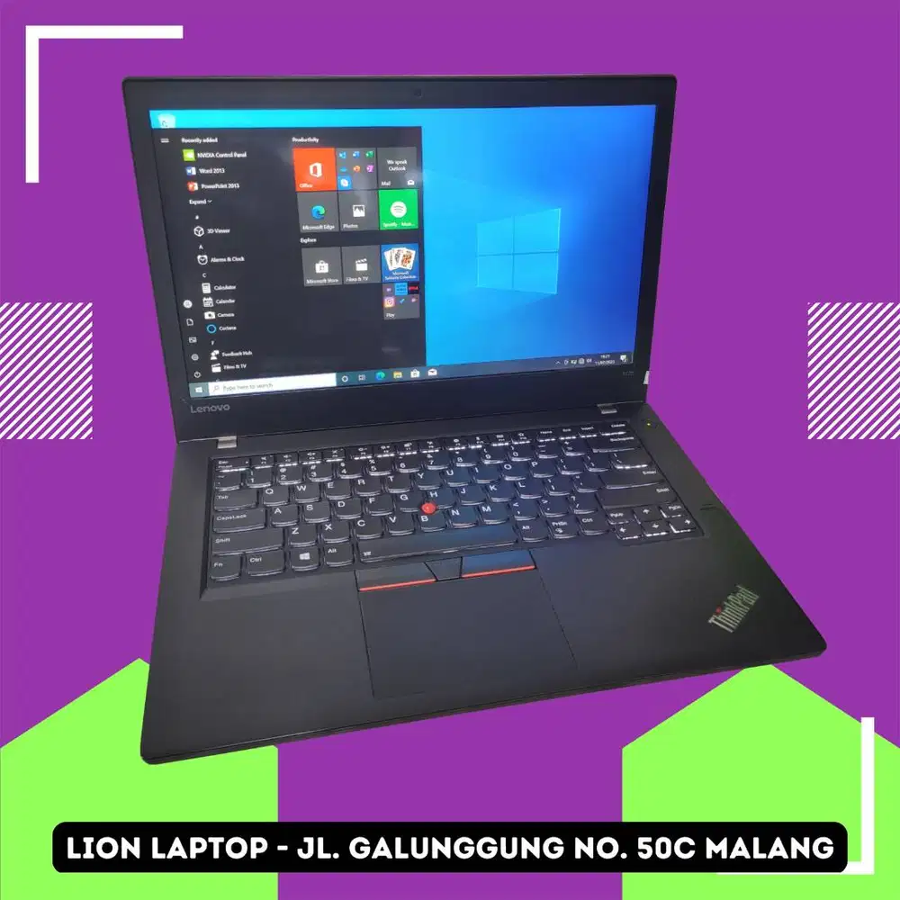 RAM 8GB SSD 256GB i5 Touchscreen Lenovo Thinkpad T470 [05|02]