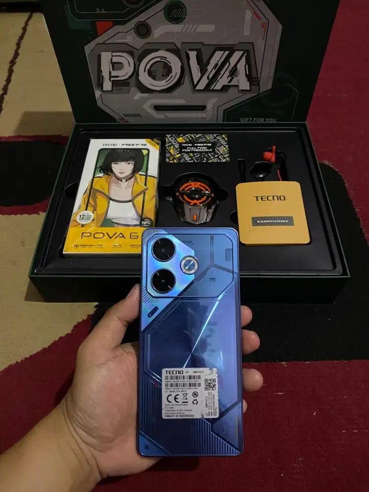 BISMILLAH TECNO POVA 6 RAM 12/256 SPECIAL GIFT BOX