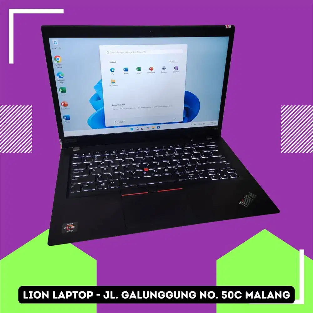 AMD Ryzen 5 PRO 3.7Ghz 8/256 VGA 2GB Lenovo Thinkpad T495s [05|02]