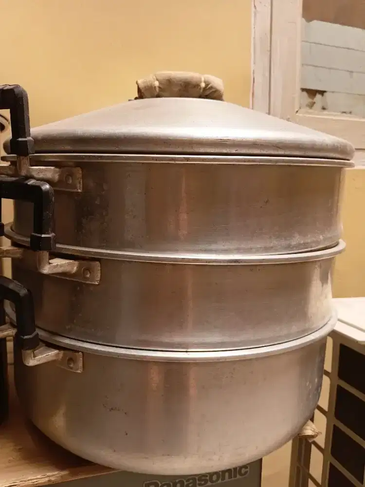 Panci Kukusan Bakpao Aluminium