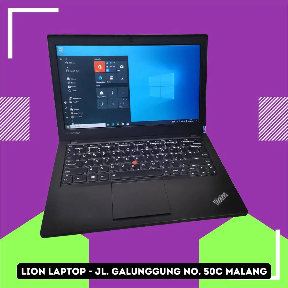 Core i7 RAM 8 Murah SSD 256 Lenovo Thinpad X240 [05|02]