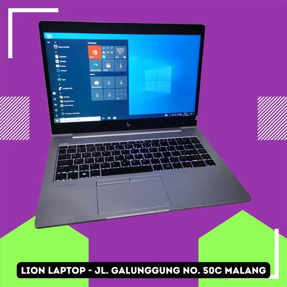 FUll Aluminium Body Core i7 gen 8 8/256 HP Elitebook 840 G6 [05|02]