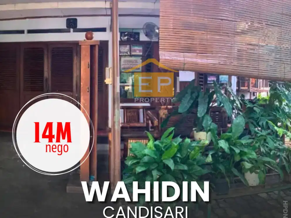 Dijual Rumah Tengah Kota di Wahidin, Candisari, Semarang
