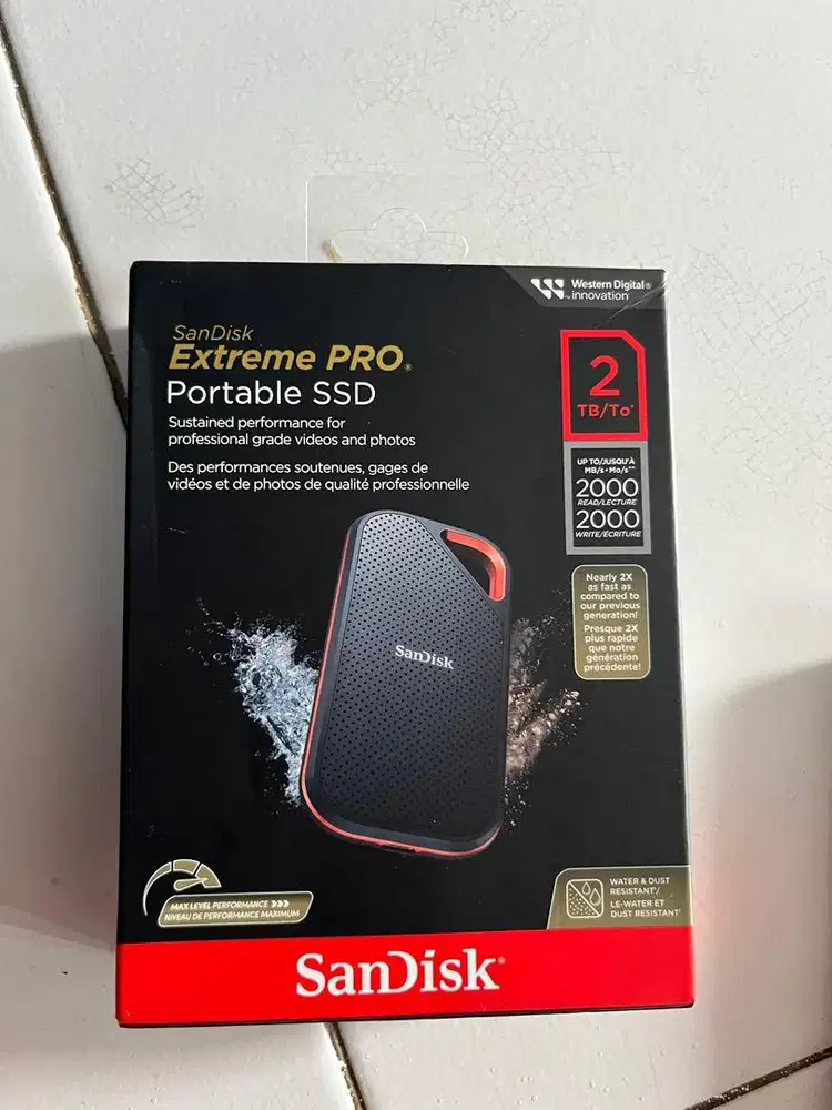 SSD Sandisk 2TB 2000MBps