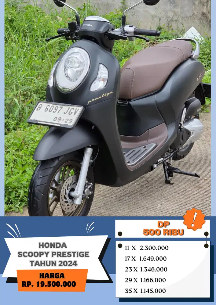 HONDA SCOOPY PRESTIGE TAHUN 2024