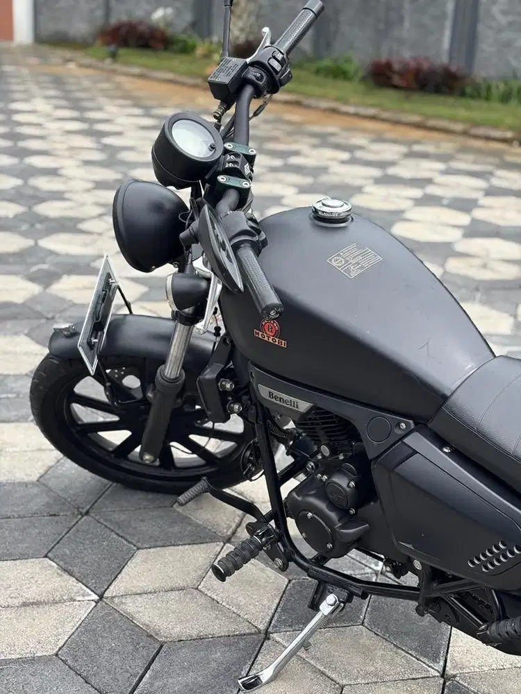 Benelli Motobi Evo 200 thn 2020 Hitam Doff Odo 3rb Nopol L Koko Motor