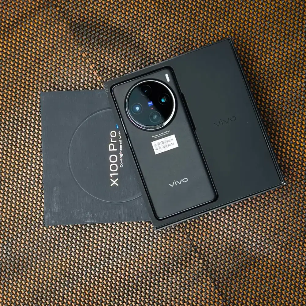 Vivo x100 pro 16/512 resmi mulus