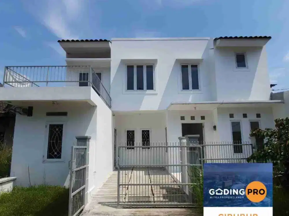 Rumah 2 Lantai View Gunung Hambalang Siap Huni Di Sentul Bogor