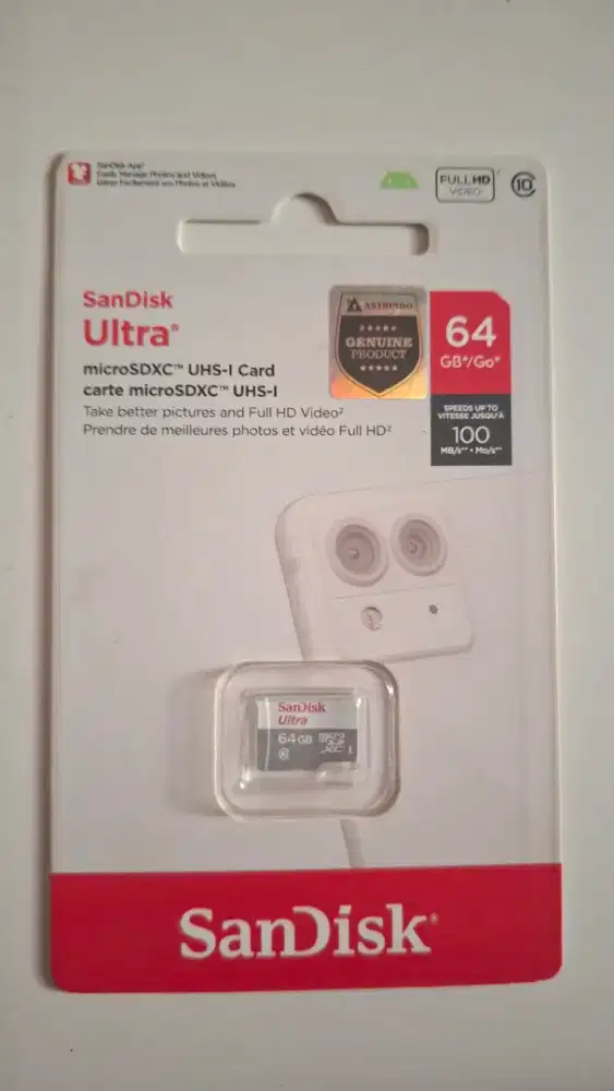 SanDisk microSDHC / microSDXC Ultra Card 64GB ORIGINAL