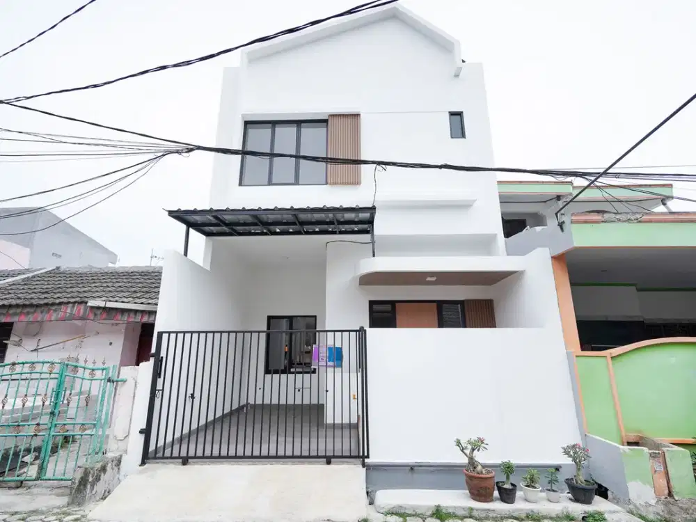 Rumah SHM Idaman 10 Menit ke RS Taman Harapan Baru Dibantu KPR J-37657