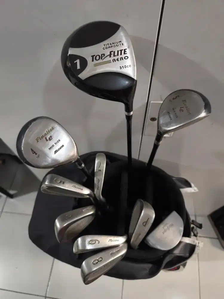 Stick golf 1 set mizuno stik golf 1 set bag golf mizuno tas golf