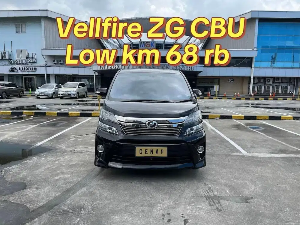 Vellfire ZG 2014 Hitam CBU